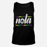 New Orleans Louisiana Jester Funny Mardi Gras Carnival Unisex Tank Top