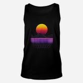 Outrun Synthwave Aesthetic 80s Retro Unisex Tank Top