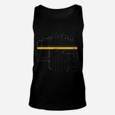Pittsburgh Skyline 412 Design Unisex Tank Top