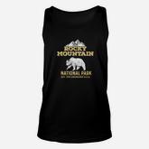 Rocky Mountain National Park Colorado Black Bear Unisex Tank Top