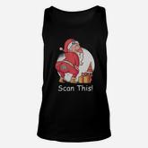 United States Postal Service Santa Scan This Shirt Unisex Tank Top