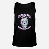 Video Game Console Player Gift For Gamers Dont Die Skull Unisex Tank Top