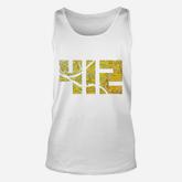 412 Pittsburgh Map Unisex Tank Top