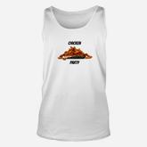 Chicken Party Chicken Wing For Hot Wing Lovers Unisex Tank Top