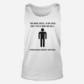 Funny Brain Tumor Awareness Unisex Tank Top