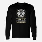 Costum Team Furst Lifetime Member Legend Long Sleeve T-Shirt