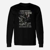 Deer Hunting For Deer Hunters And Hunting Lovers Long Sleeve T-Shirt