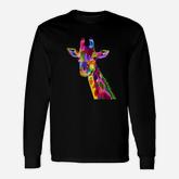 Giraffe Love Animal Love Giraffe Long Sleeve T-Shirt