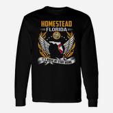 Homestead Florida Its Where My Story Begins Long Sleeve T-Shirt
