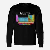 Periodic Table Science Long Sleeve T-Shirt