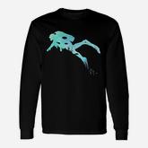 Scuba Diving Diving Under Water Long Sleeve T-Shirt