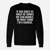 Get Well Soon Message Long Sleeve T-Shirt