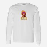 Professor Squirrel Fantasy Nerd For Wizards Long Sleeve T-Shirt