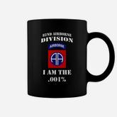 82nd Airborne Division Airborne I Am The 001 Percent Coffee Mug