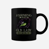 Assuming I Am Just An Old Lady Was Your First Mistake Dragon Coffee Mug