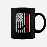 Best Bearded Dragon Dad Ever American Flag Coffee Mug