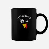 Funny Thanksgiving Turkey  Lets Get Basted Coffee Mug