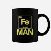 Iron Periodic Table Man Funny Chemistry Science Coffee Mug