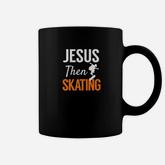 Jesus Then Skating Christian Skateboard Cool Skater Coffee Mug