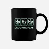 Laughing Gas Hehehe Helium  Periodic Table Of Elements Funny Science Atomic Coffee Mug