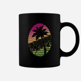 Palm Tree Scene Vacation Tropical Coffee Mug