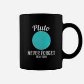 Pluto Never Forget Coffee Mug
