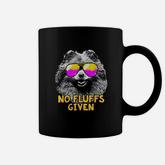 Pomeranian No Fluffs Funny Coffee Mug