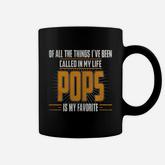Pops Favorite Name Tshirts Coffee Mug