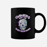 Video Game Console Player Gift For Gamers Dont Die Skull Coffee Mug