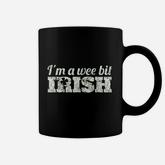 Wee Bit Irish Funny Irish Heritage St Paddys Coffee Mug