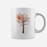 Blazing Fox Tree With Fox Leaves Shirt Coffee Mug