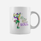 Let The Good Times Roll Mardi Gras Jester Coffee Mug