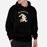 Boy Easter Egg Hunt The Hunt Is On Easter Bunny Hoodie