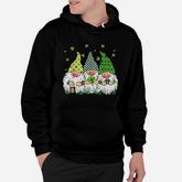 St Patricks Day Irish Gnomes Leprechauns Funky St Pattys Day Hoodie