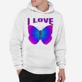 Butterfly Lovers Gifts Girl Butterfly Hoodie