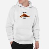 Chicken Party Chicken Wing For Hot Wing Lovers Hoodie