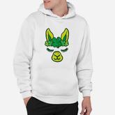 Irish Llama Alpaca Face Cute St Patrick Day Baby Girls Gift Hoodie