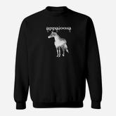 Appaloosa Horse Appy Horse Lover Gif Sweatshirt
