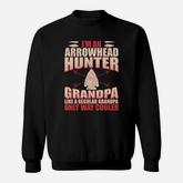 Arrowhead Hunting Funny Arrowhead Hunter Grandpa Gift T-shirt Sweatshirt