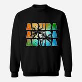 Aruba Dutch Caribbean Souvenir Palm Sweatshirt