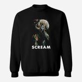 Black  Scream  Slasher Film Sweatshirt