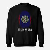 I Love My Belize Country It Is In My Dna Sweatshirt