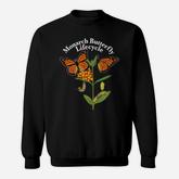 Monarch Butterfly Lifecycle Of The Monarch Butterfly Sweatshirt