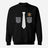 Prison Warden Prison Guard Costume Funny Gift Sweatshirt