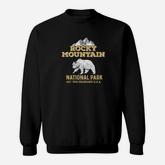 Rocky Mountain National Park Colorado Black Bear Sweatshirt