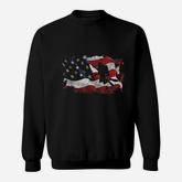 Scuba Diving Usa Flag For Scuba Divers Sweatshirt