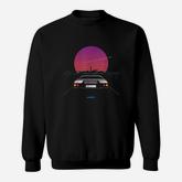 Sports Car Retrowave Synthwave Aesthetic Sweatshirt