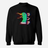 Vaporwave Synthwave Retrowave Otaku Crazy Duck Sweatshirt