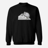 Wild White Horse In A Rocky Mountain Horse Lover Sweatshirt