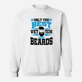 Mens Funny Vet Tech Veterinary Technician Beard For Men Sweatshirt